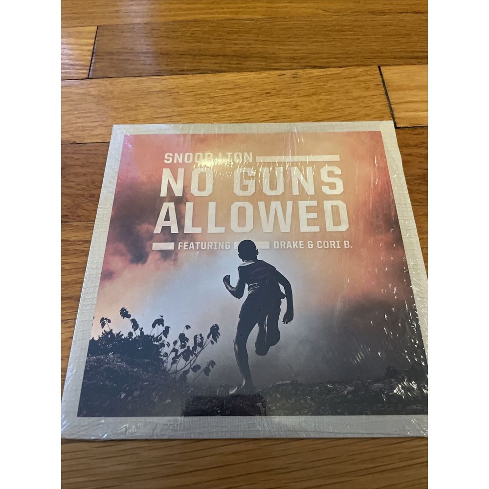 Snoop Lion Dogg with Drake 45 RPM 7" Vinyl -‎ No Guns Allowed Snoop Dogg
